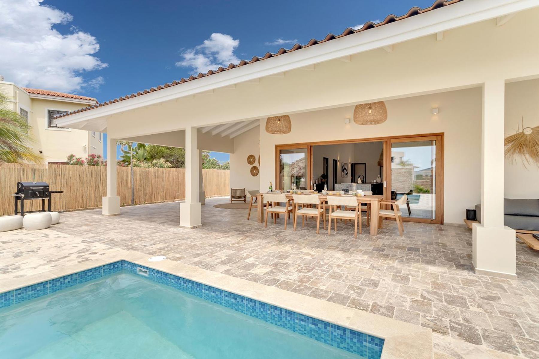 Casa Madera With Large Garden And Private Pool Villa Playa Exterior foto